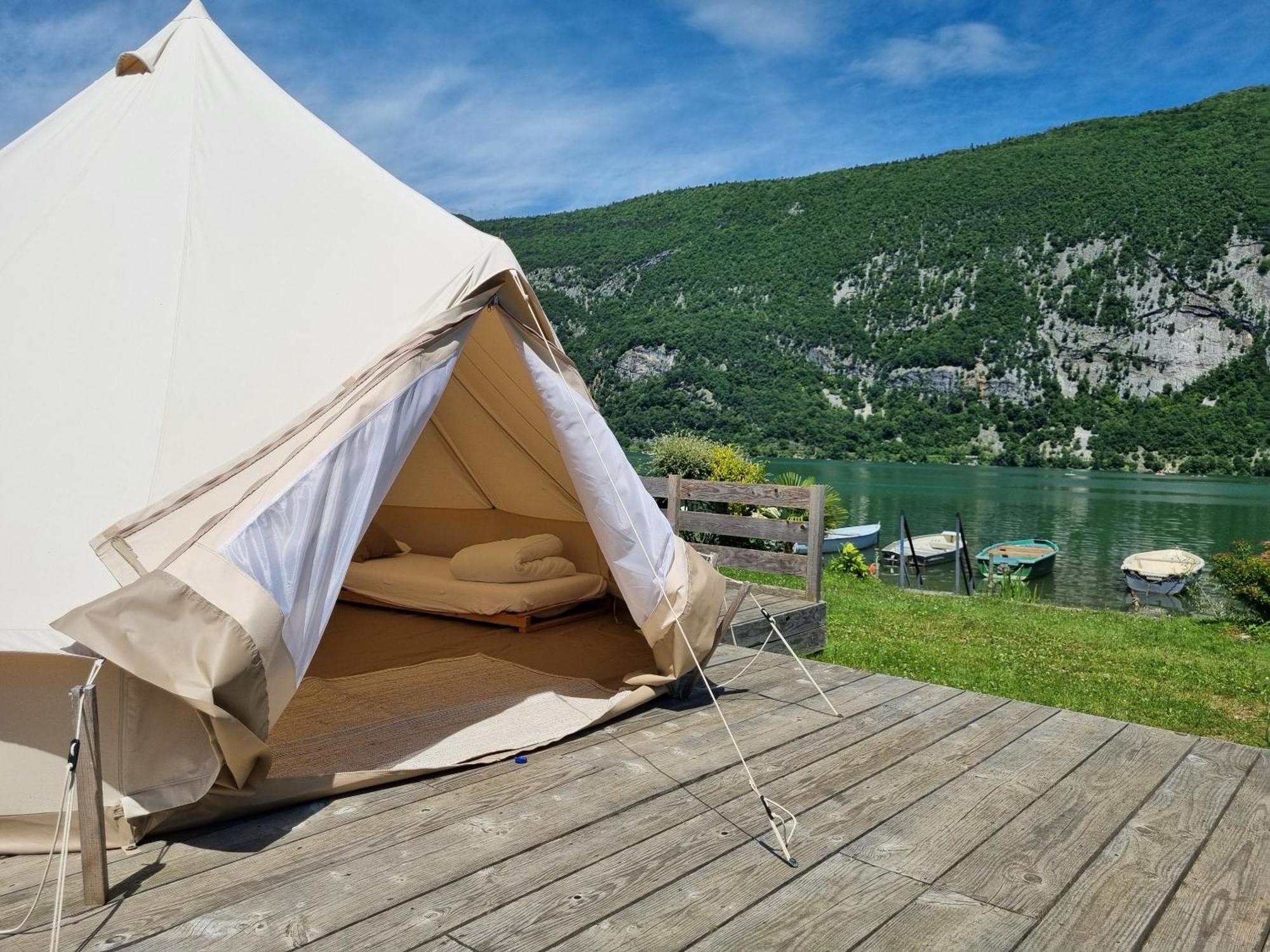 Отель Camping Le Hameau Des Pecheurs Новалез Номер фото
