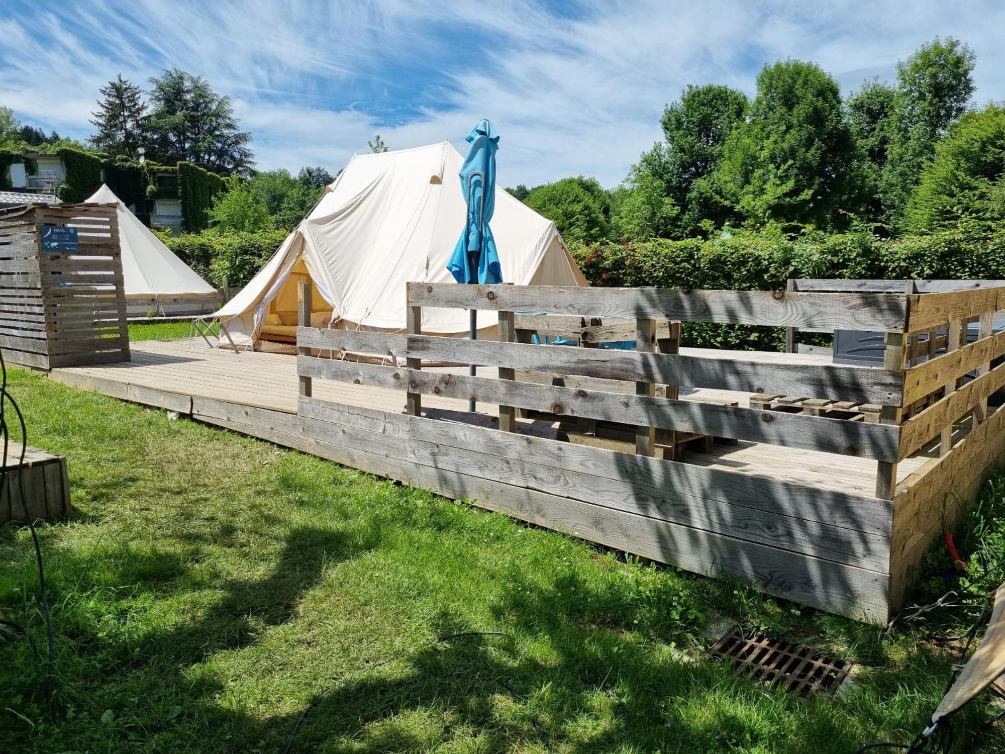 Отель Camping Le Hameau Des Pecheurs Новалез Номер фото